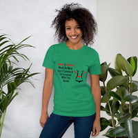 Women's Casual Short-Sleeve T-Shirt - ''Diet & Exercise''