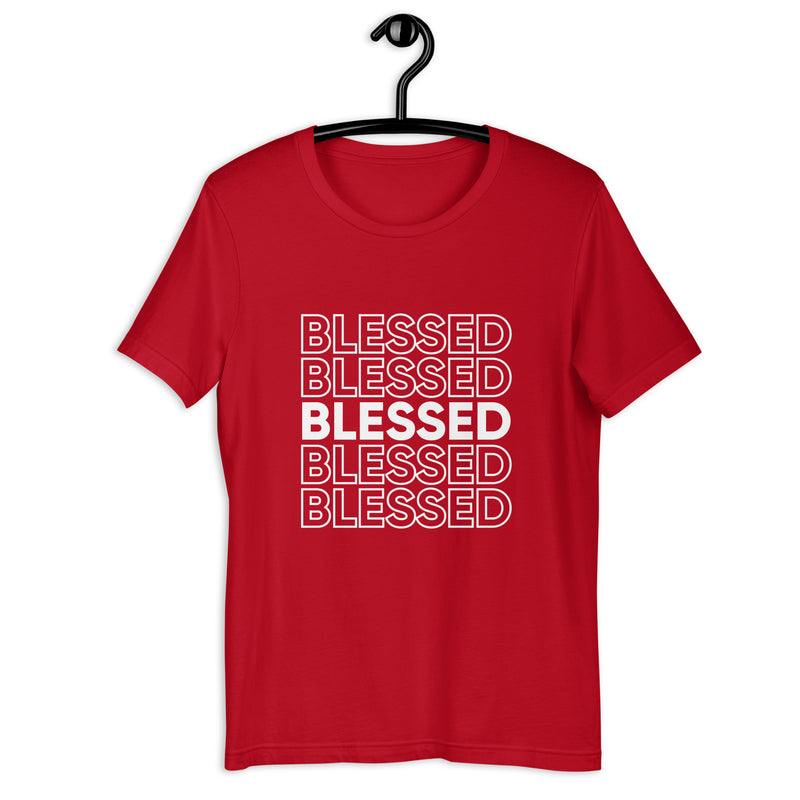 Women's Casual Short-Sleeve T-Shirt - ''Blessed''