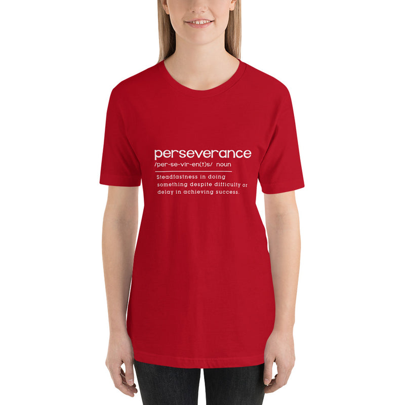 Women's Casual Short-Sleeve T-Shirt - ''Perserverance''