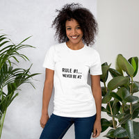 Women's Casual Short-Sleeve T-Shirt - ''Rule #1''