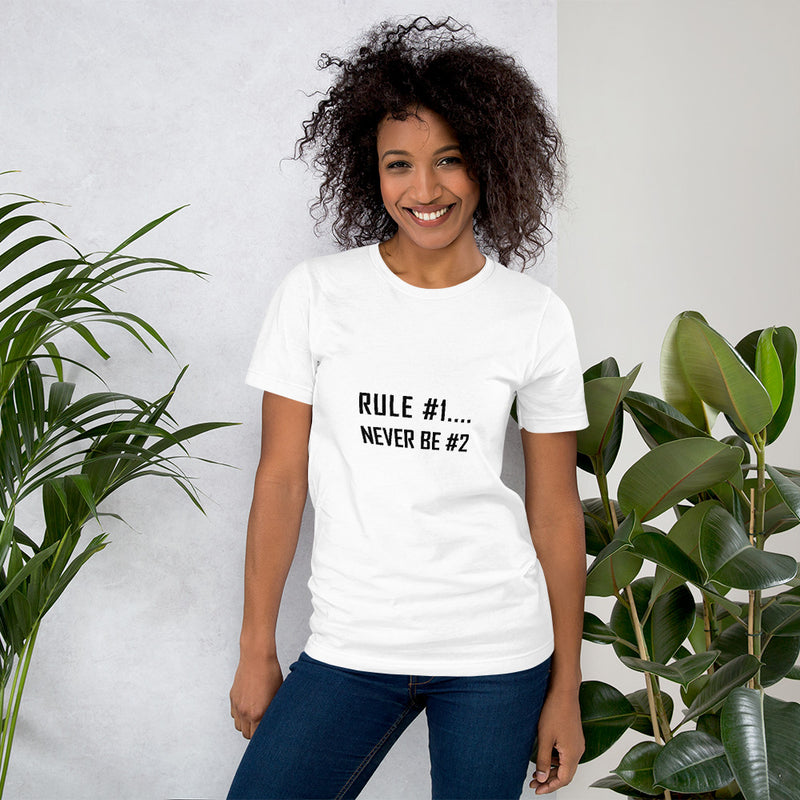 Women's Casual Short-Sleeve T-Shirt - ''Rule #1''