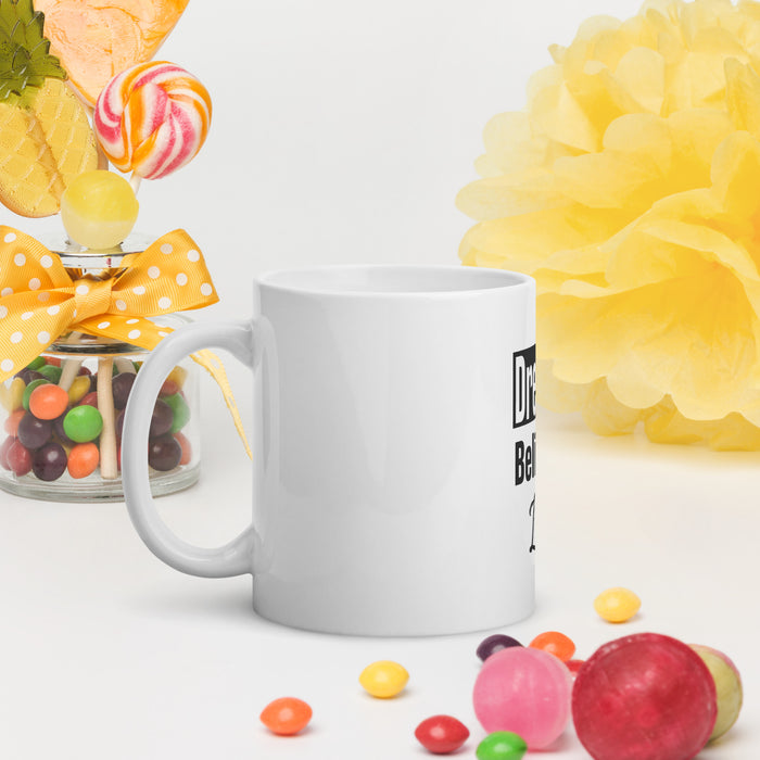 Dream It White glossy mug