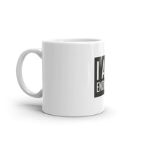 "I Am Enough" White glossy mug