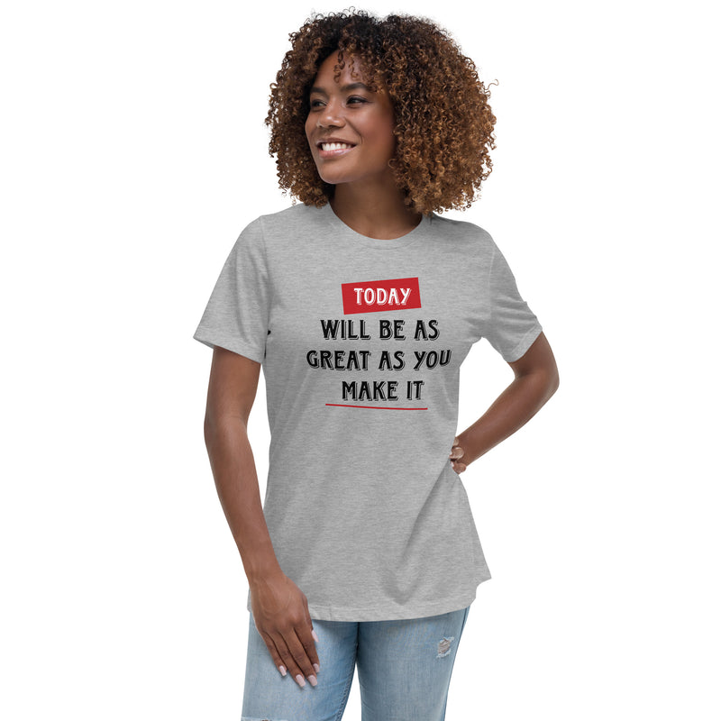 Women's Relaxed T-Shirt "Today"