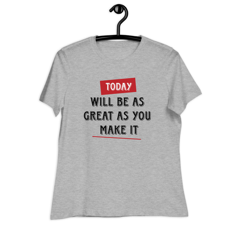 Women's Relaxed T-Shirt "Today"