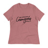 Women's Relaxed T-Shirt "Be Strong"
