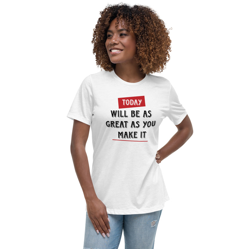 Women's Relaxed T-Shirt "Today"